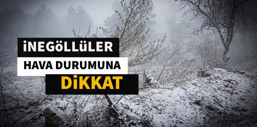 HAVA DURUMUNA DiKKAT