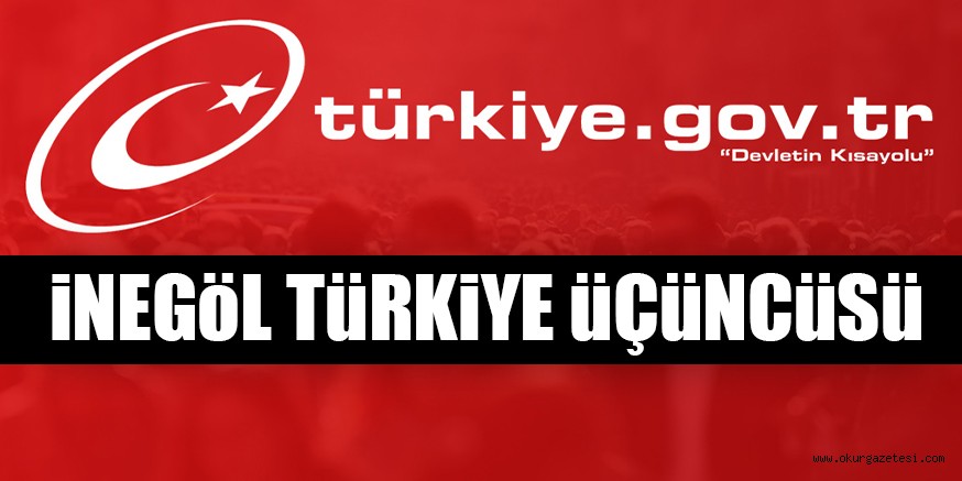 iNEGöL TüRKiYE üÇüNCüSü
