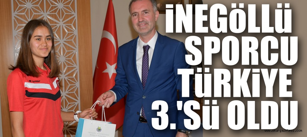 iNEGöLLü SPORCU TüRKiYE 3.’Sü OLDU