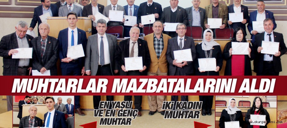 MUHTARLAR MAZBATALARINI ALDI