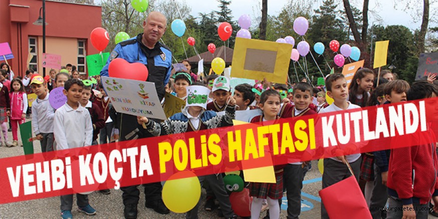 POLİSLER ÇOCUKLARLA BULUŞTU