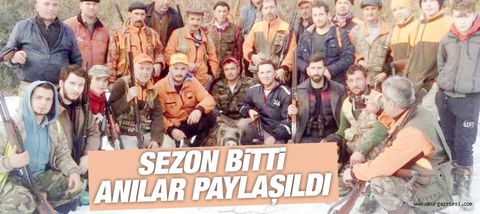 SEZON BiTTi ANILAR PAYLAŞILDI