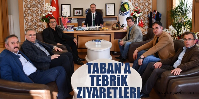 TABAN’A TEBRiK ZiYARETLERi