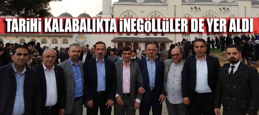 TARiHi KALABALIKTA iNEGöLLüLER DE YER ALDI