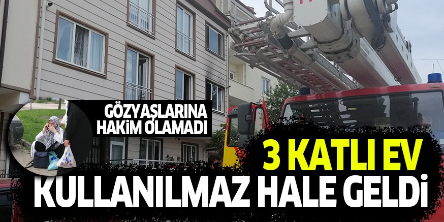 3 KATLI EV  KULLANILMAZ HALE GELDi