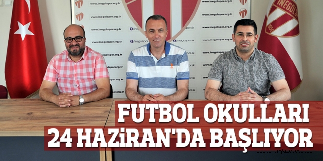 FUTBOL OKULLARI 24 HAZiRAN’DA BAŞLIYOR