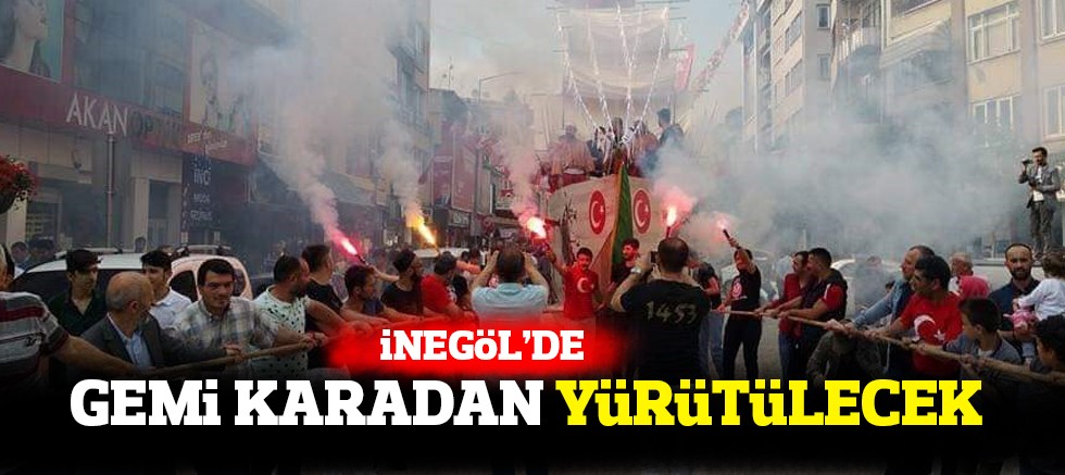 GEMi KARADAN YüRüTüLECEK