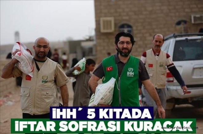 iHH´ 5 KITADA iFTAR SOFRASI KURACAK