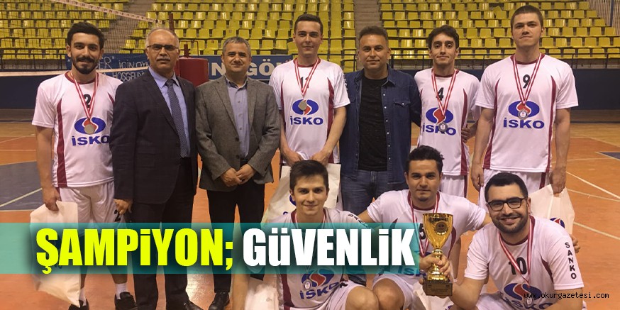 ŞAMPiYON; GüVENLiK