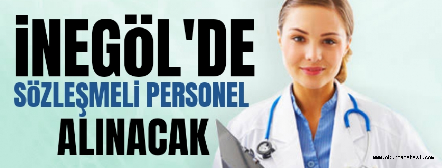 SÖZLEŞMELİ PERSONEL ALINACAK