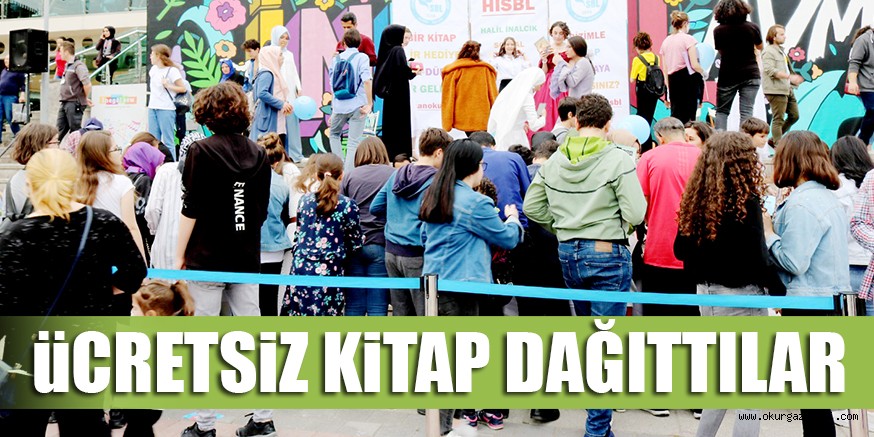 üCRETSiZ KiTAP DAĞITTILAR