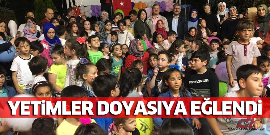 YETiMLER DOYASIYA EĞLENDi