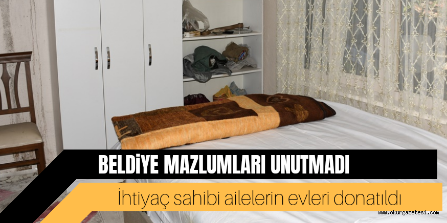 BELEDİYE MAZLUMLARI UNUTMADI
