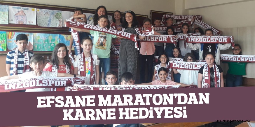 EFSANE MARATON’DAN KARNE HEDiYESi