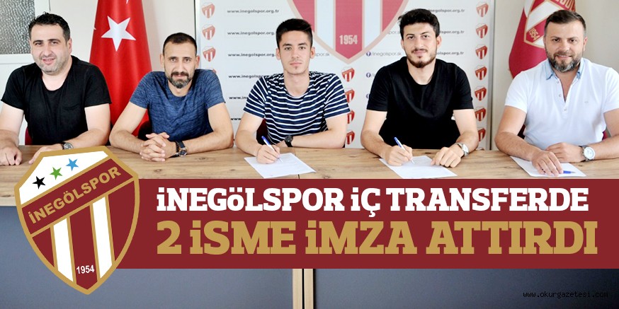 iÇ TRANSFERDE iMZALAR ATILDI
