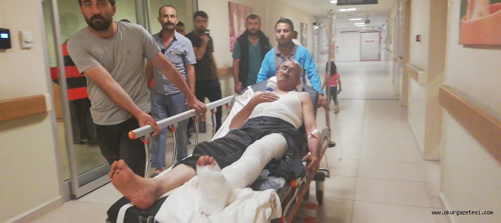 AYAĞINA TOMRUK DüŞTü