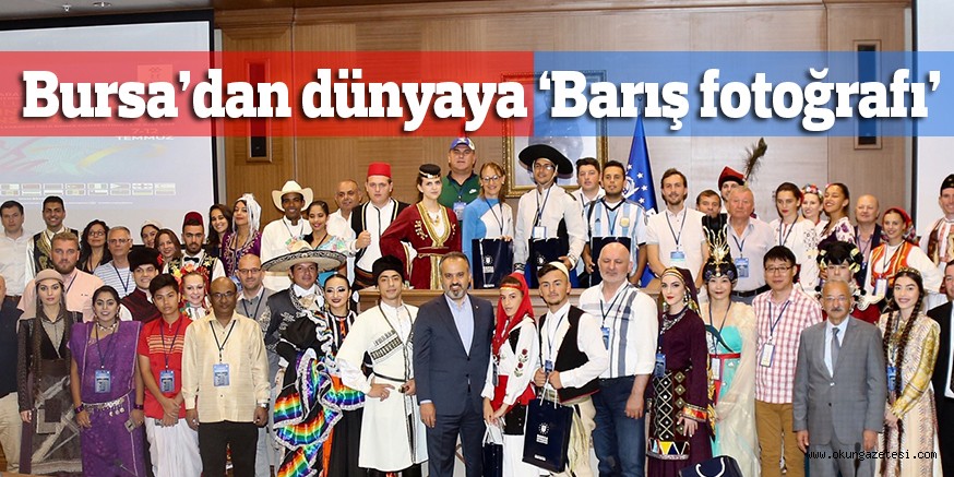 BURSA’DAN DüNYAYA ‘BARIŞ FOTOĞRAFI’
