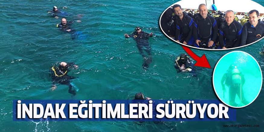 İNDAK EĞİTİMLERİ SÜRÜYOR