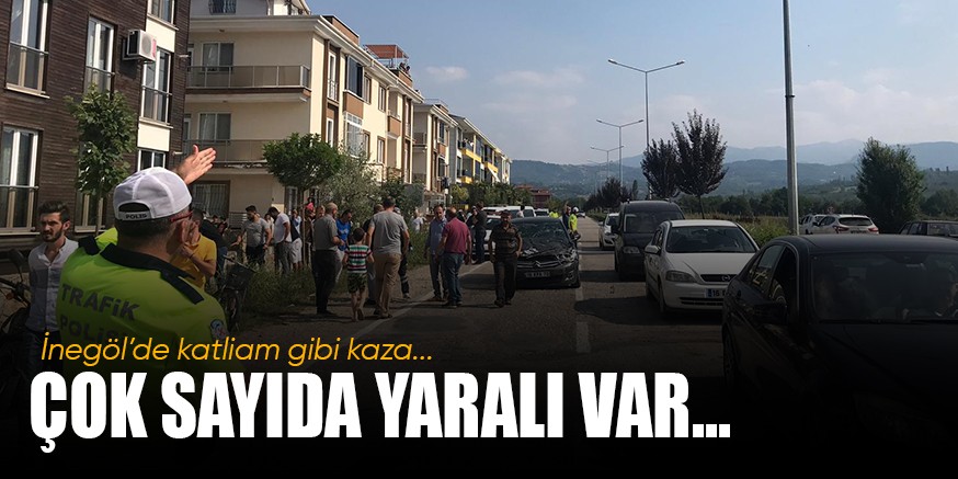 KATLİAM GİBİ KAZA