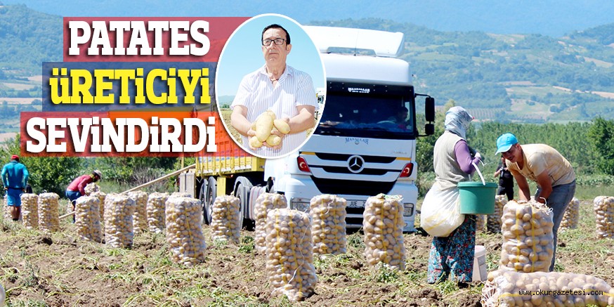 PATATES ÜRETİCİYİ SEVİNDİRDİ