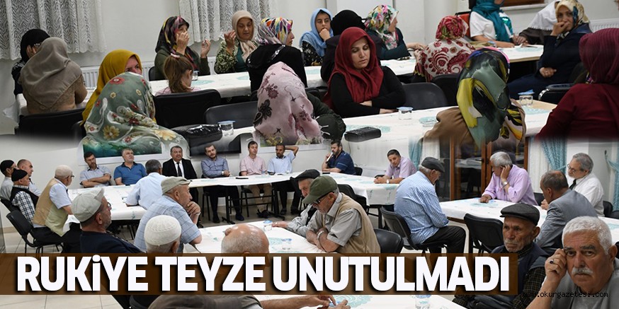 RUKiYE TEYZE UNUTULMADI