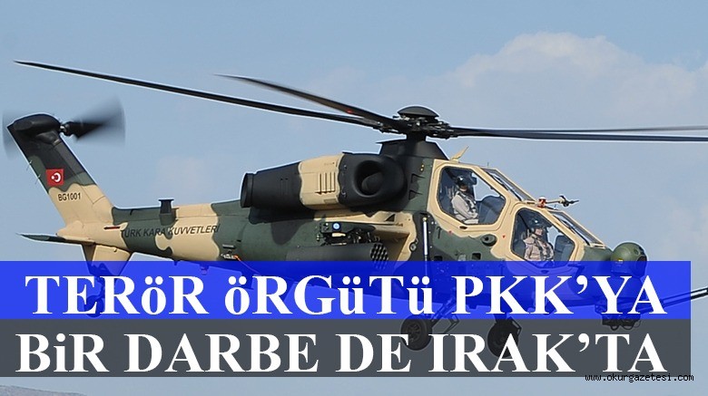 TERöR öRGüTü PKK’YA BiR DARBE DE IRAK’TA