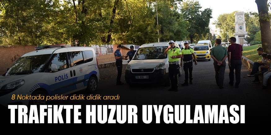 TRAFiKTE FARKINDALIK UYGULAMASI