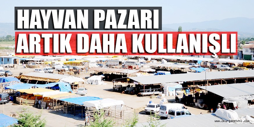 HAYVAN PAZARI ARTIK DAHA KULLANIŞLI