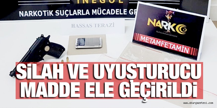 SiLAH VE UYUŞTURUCU MADDE ELE GEÇiRiLDi