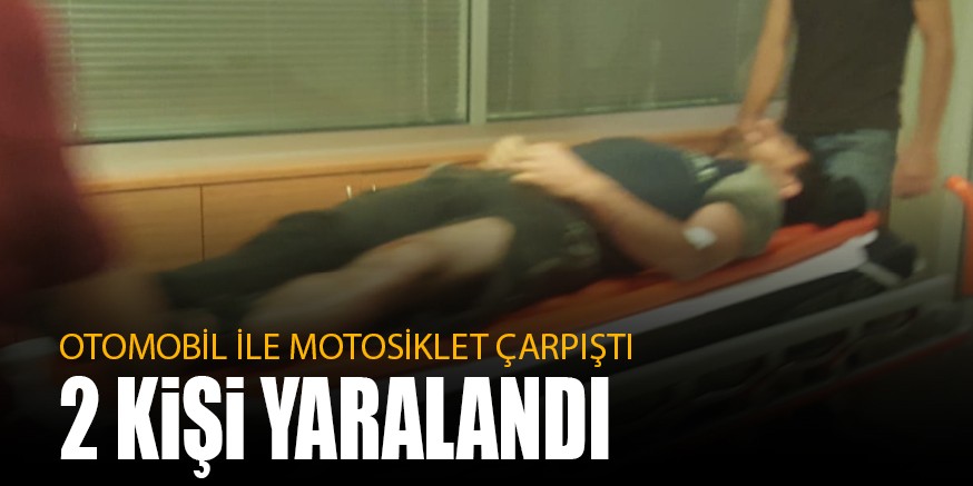 2 KiŞi YARALANDI