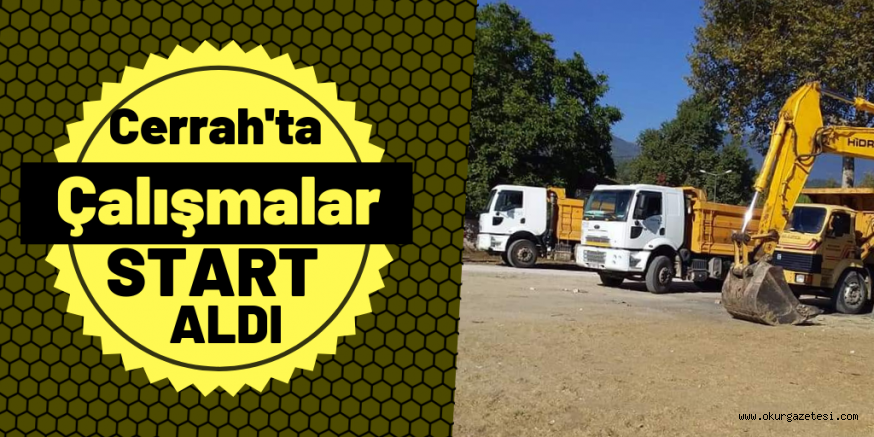 ÇALIŞMALAR START ALDI