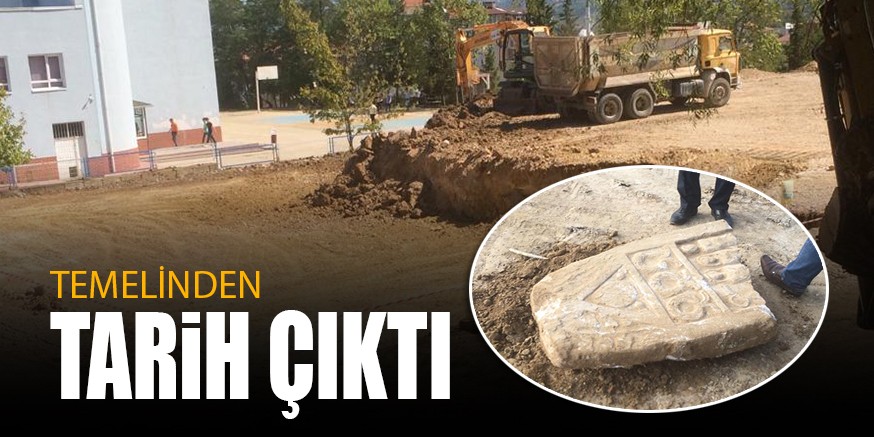 TEMELİNDEN TARİH ÇIKTI