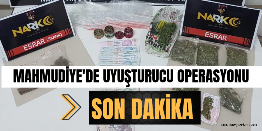 UYUŞTURUCU OPERASYONU