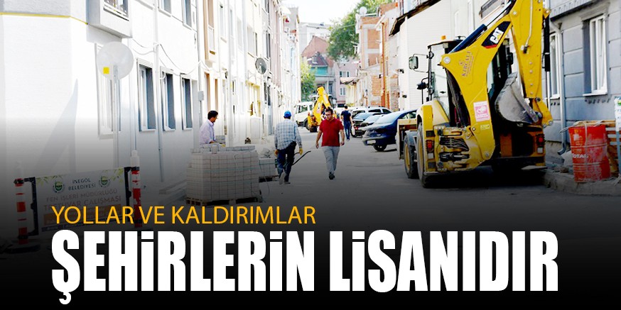 YOLLAR VE KALDIRIMLAR ŞEHiRLERiN LiSANIDIR