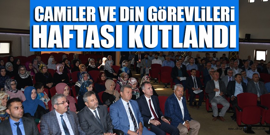 CAMiLER VE DiN GöREVLiLERi HAFTASI KUTLANDI
