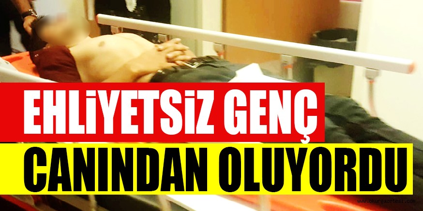 EHLiYETSiZ GENÇ CANINDAN OLUYORDU