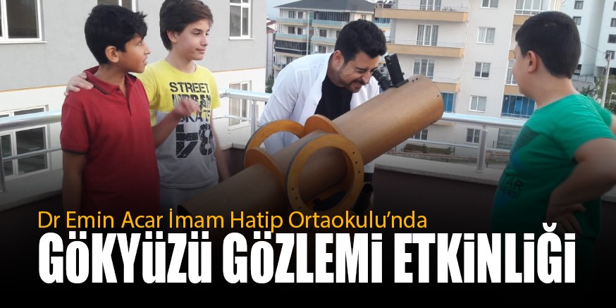 GöKYüZü GöZLEMi ETKiNLiĞi