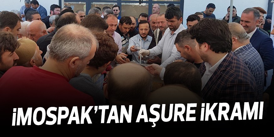 iMOSPAK’TAN AŞURE iKRAMI