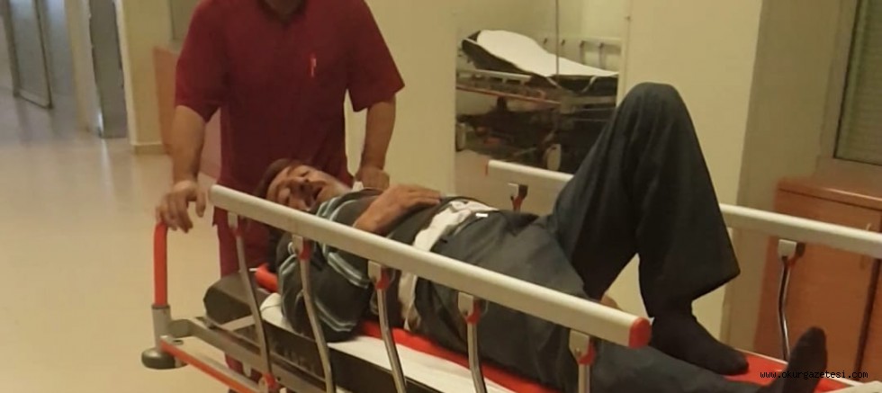 İNŞAAT İŞÇİSİ YARALANDI