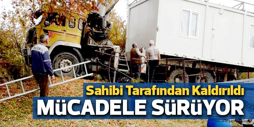 KAÇAK YAPI KALDIRILDI