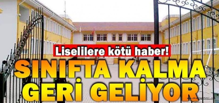 Kalma geri geliyor
