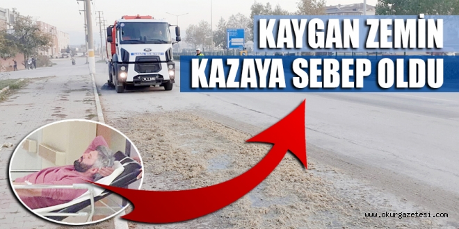 KAYGAN ZEMİN KAZAYA SEBEP OLDU