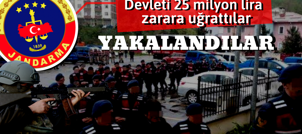 Yakalandılar