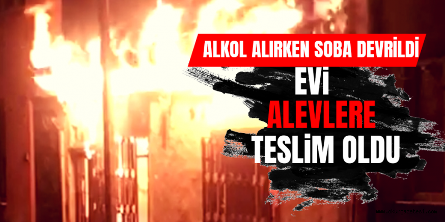 Alevler heryer sardı