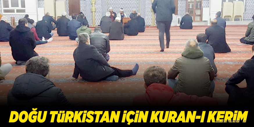 DOĞU TüRKiSTAN iÇiN KURAN-I KERiM