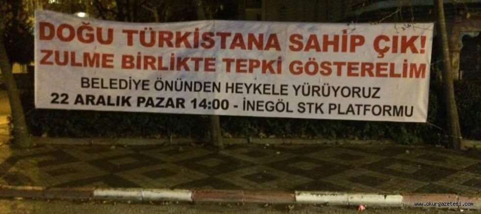 DOĞU TÜRKİSTAN İÇİN YÜRÜYÜŞ
