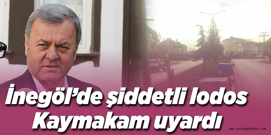İnegöl’de şiddetli lodos