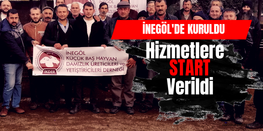 İNEGÖLDE HİZMETE BAŞLADI