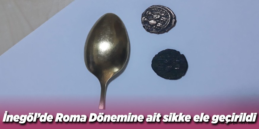 Roma Dönemine ait sikke ele geçirildi