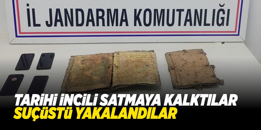 SUÇÜSTÜ YAKALANDILAR